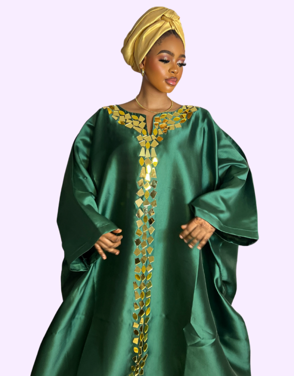 Green Embroidery BuBu