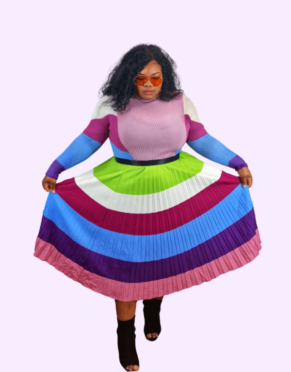 Miyaki Top Pleat Skirt