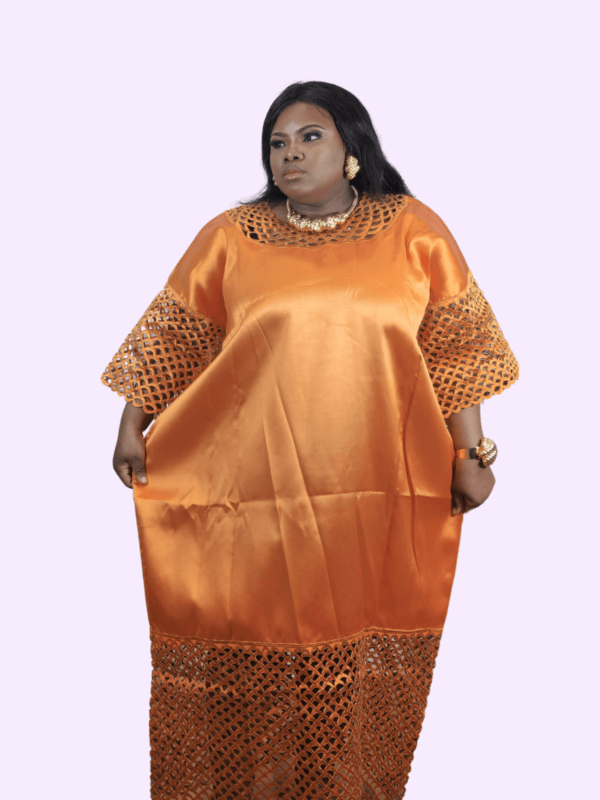 Perforated Neck & Sleeves Ankara