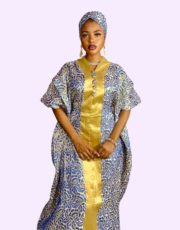 ASABI BLUE GOLDEN FLOWER BUBU