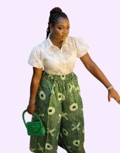 Green Ankara Pants