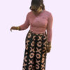 Adire palazzo pants